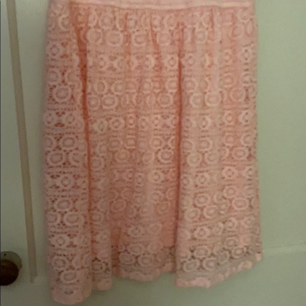 NWT Abercrombie & Fitch pink laced dress size: L - Picture 10 of 10